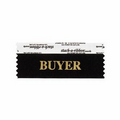 Buyer Award Ribbon w/ Gold Foil Imprint (4"x1 5/8")